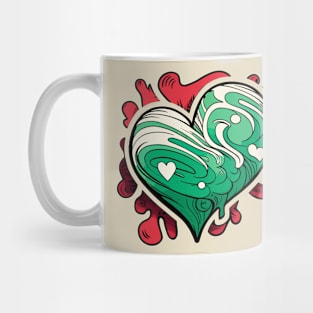 Hip-hop heart Mug